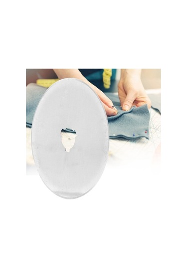 Fortunelane 10 Adet Sks-7 Rulman Testere Bıçağı, 60mm Kumaş-kağıt Kesici Seti, Dayanıklı Ve Pürüzsüz Kesim