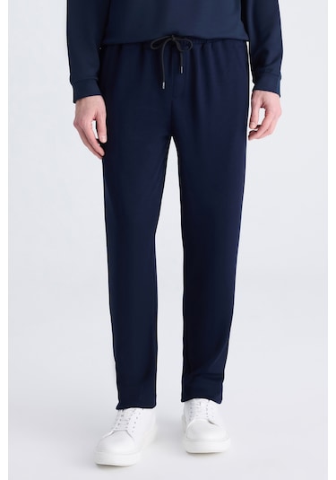 D's Damat Ds Damat Regular Fit Lacivert Düz Rayon Eşofman Alt 4hce34702170m 101