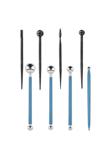 Pazly 23 Parçalı Profesyonel Seramik Kil Seti - Pratik Modelleme Aletleri Kiti