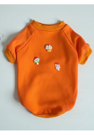 Cupcakes And Ice Cream Kediler İçin Polar Sweatshirt