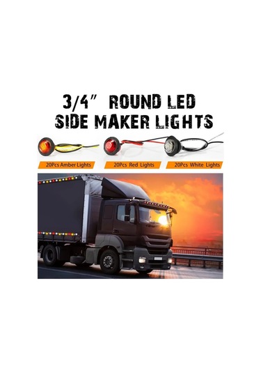 Xianwen 10 Adet-12v Araba Yan Işık Seti 6 Renk