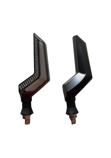 Motosiklet Amerikan Modüllü Hayalet Kayar Sinyal Kırmızı