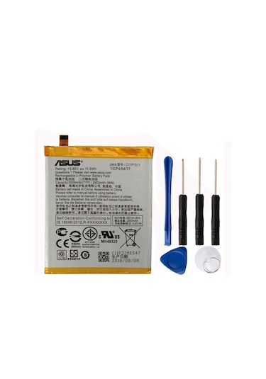 Asus Zenfone 3 ZE552Kl Z012Da C11P1511 Pil Batarya + Tamir Seti