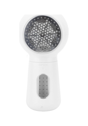 Tenfowee Ev Elektrikli Tüy Dikeni: Abs Kasa, Inox Izgara, Keskin Bıçak, 1200mah Pil, Dijital Ekran, Çoğu Kumaşa Uygun, Ev Ve Seyahat İçin Beyaz