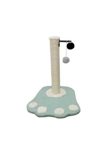 Suntek Kedi Tırmalama Direği Tırmalayıcı Sisal Eziyet Yeşil