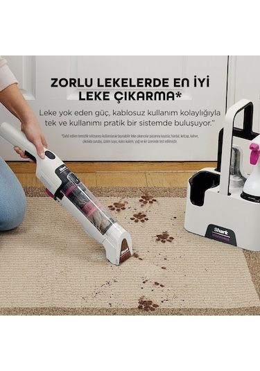 Shark StainForce HX100EUT Kablosuz Leke Çıkarma Makinesi