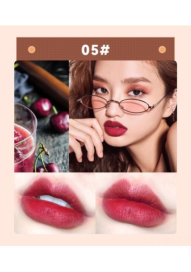 Vkemall Çok Renkli, Uzun Süre Dayanıklı Ve Mat Bitişli Ruj Seti - Her An İçin İdeal Hediyelik