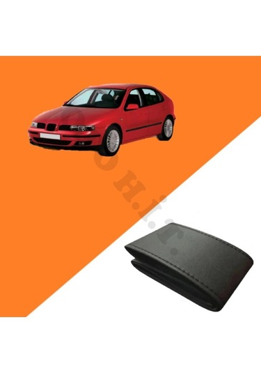 Seat Leon Mk1 Uyumlu Deri Direksiyon Kılıfı Kaliteli Dikmeli Siyah