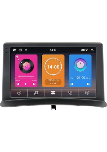 Renault Clio 3 Android Multimedya Sistemi 2008-2012 Crv-4451xaa