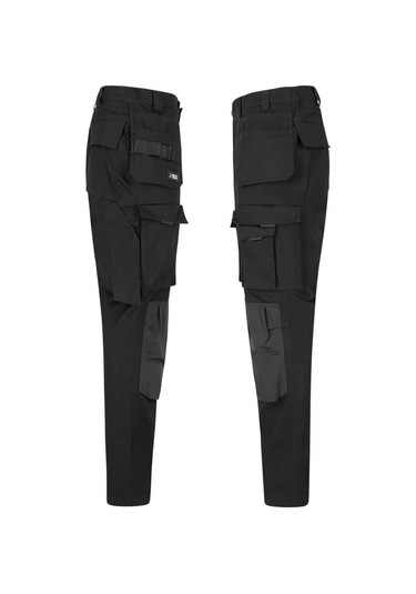 Safety Jogger Elm Siyah Çok Cepli Taktik İş Pantolonu Siyah - Füme