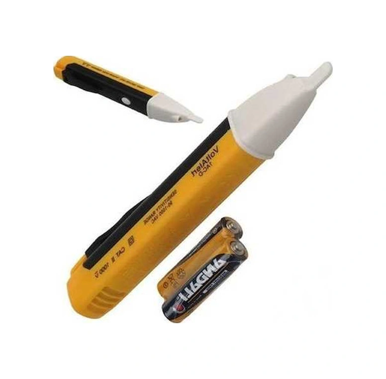 Tongxida 1ac-d Kontrol Kalemi Temassız Faz Kontrol Elektrik Kaçak Akım Kalemi 2 Adet Pil