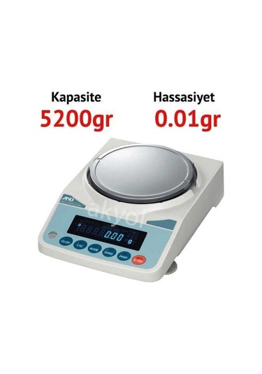 Fz 5000i Dijital Hassas Terazi - Hassasiyet 0.01 Gr. Max 5200 Gr.
