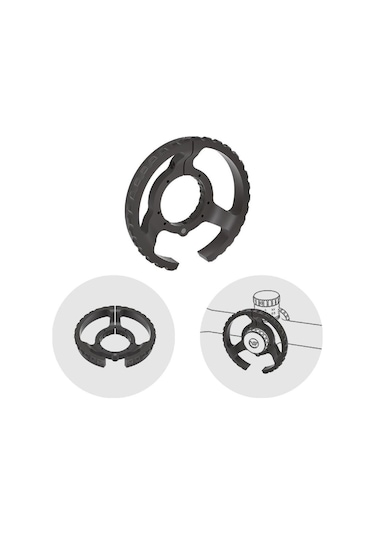 Contınental Dürbün Paralaks Tekerik Büyük Tip Genıı Bıg Sıde Wheel Genıı Siyah
