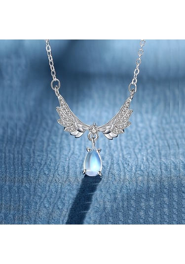 Aytaşı Dekor Melek Kanatları Kolye Gümüş