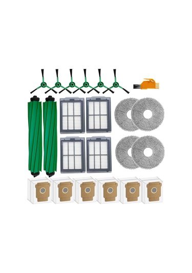 Junzhuodianpu İrobot Roomba Plus 505/405 Kombinasyon Robot Süpürge Aksesuar Seti Silindirik Fırça, Paspas, Filtre, Yan Fırça Ve Toz Torbasından Oluşur. Junzhuodianpu İrobot Roomba Plus 505/405 Kombinasyon Robot Süpürge Aksesuar Seti Silindirik Fırça, Paspas, Filtre, Yan Fırça Ve Toz Torbasından Oluşur.