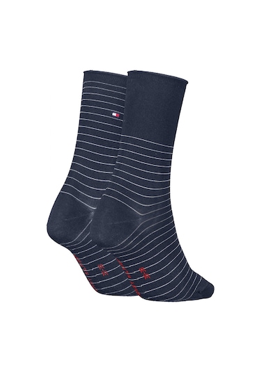 Tommy Hilfiger Th Women Sock 2p Hılfıger Strıpe Kadın Beyaz Çorap - S701236455