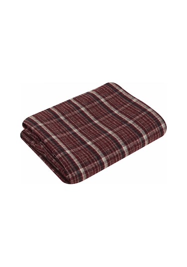 Karaca Home Flanel Throw Tv Battaniyesi Siyah-rose Siyah