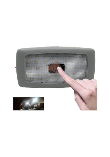 Sanel Led Lamba 24v 34 Ledli İç Aydınlatma Dokunmatik Sıcak Beyaz