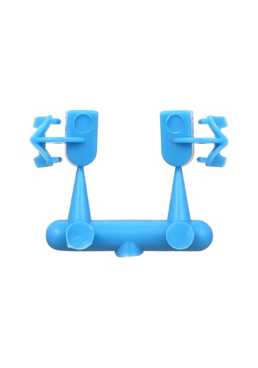 Wezone Diş Kullanımı İçin Metal Yaylı Mandal - Tip B, Abs Malzeme, Pratik Plastik Kutu Paketinde