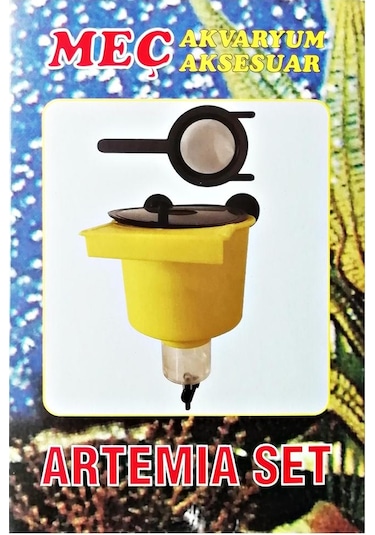 Artemia Çıkartma Seti Kepçeli  - 1 Adet Rotifish Artemia Mix 18 G