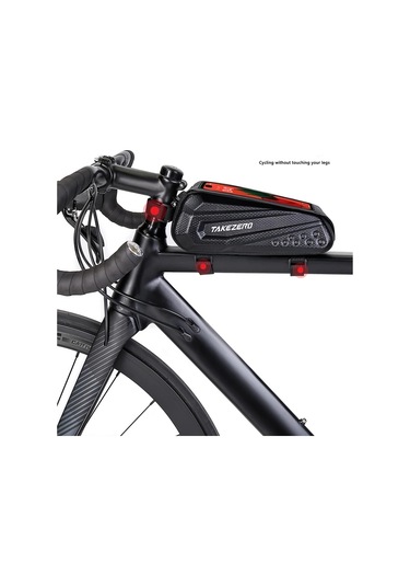 Willowhaven 1l Neutral Without Logo Dağ Bisikleti Paketi Eva Sert Kabuk Ön Çatal Çantası Büyük Kapasiteli Alet Depolama Altın