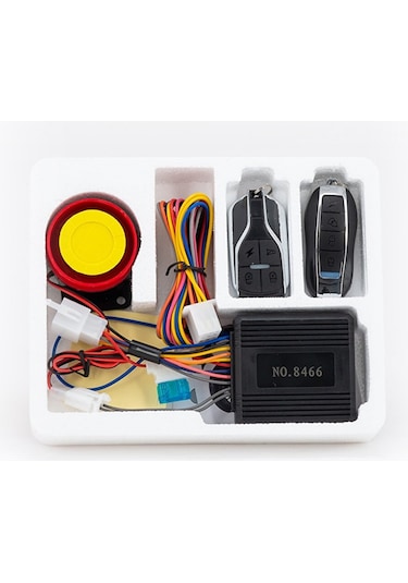Motosiklet Alarm-uzaktançalıştırma Seti -motor Alarmı - 125 Desib