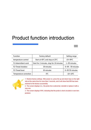Novahub 30a/ac110-220v Led Dijital Termostat, Akıllı Sıcaklık Kontrol Sistemi, Sensörlü