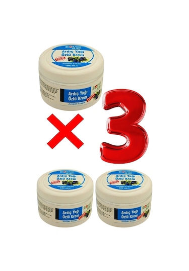 Lokman Aktar Ardıç Yağı Özlü Krem 3 x 100 ML