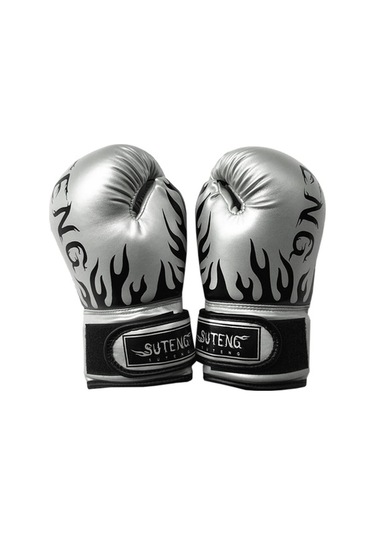 Artfulabode Yumruk Yaş Torbası, Thai Antrenman Pedleri, Muay Thai Kick Ekipmanları, Boks Eldivenleri 8-14 Yaş Gümüş