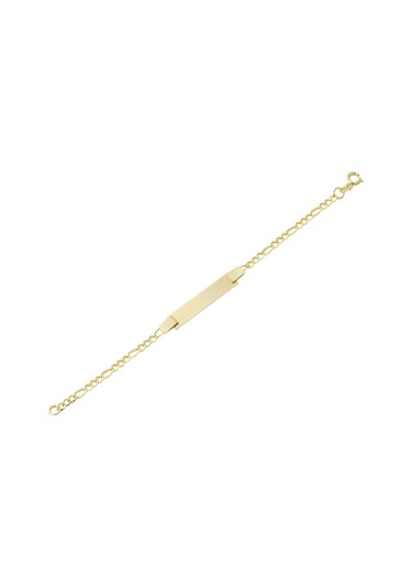 Altın Çocuk Künyesi As02Ck Altınsepeti Sarı Altın