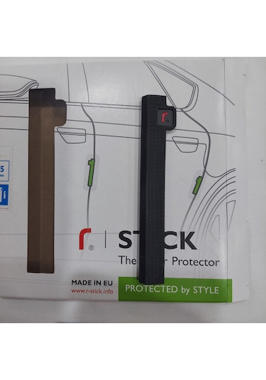 Üniversal Kapı Bademi Kapı Koruma Kapı Darbe Emici Siyah