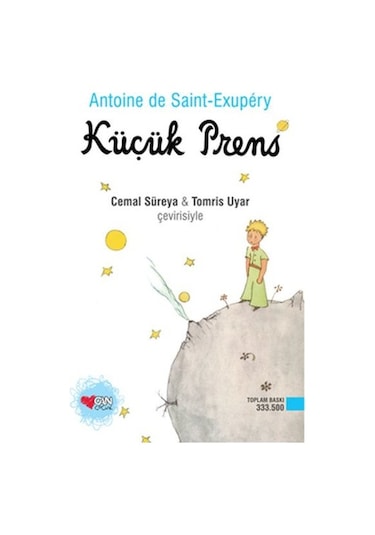 Küçük Prens - Antoine de Saint-Exupery - Can Çocuk Yayınları