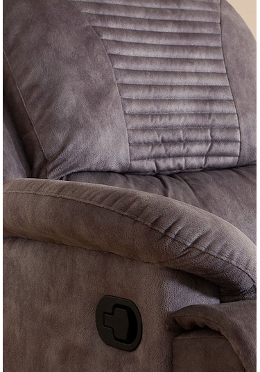 Essen Antrasit Leon Kumaş Tv Koltuğu - Baba Koltuğu