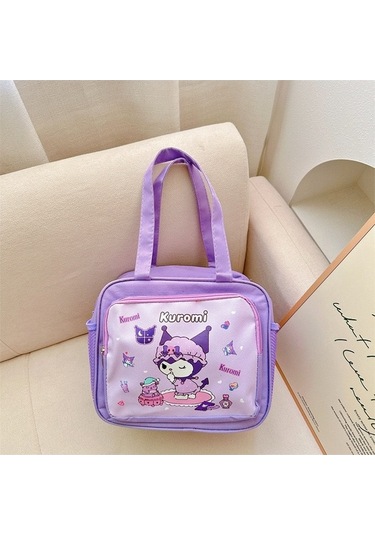 Pazly Alüminyum Folyo Yalım Çantası Büyük Boy Yemek Kutusu Çantası Açık Mor Açık Mor