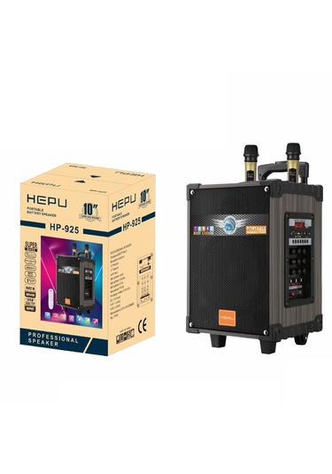 Hepu HP 925 Taşınabilir Şarjlı Bluetooth Hoparlör
