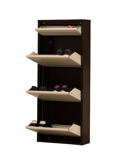 Kaser Metal 3'Lü Ekstra Metal Ayakkabılık (548177881) Kahverengi