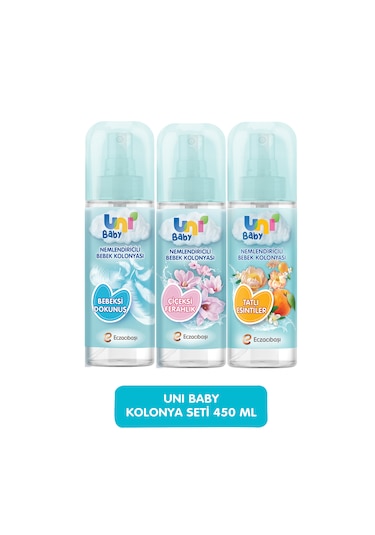 Uni Baby Kolonya Seti 450 Ml