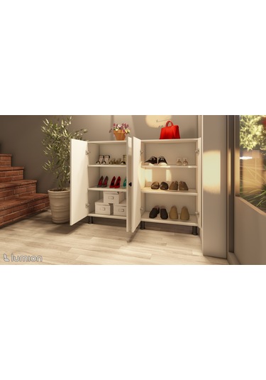 Atlas Çok Amaçlı Mutfak Banyo Ayakkabılık Dolabı 137 Cm