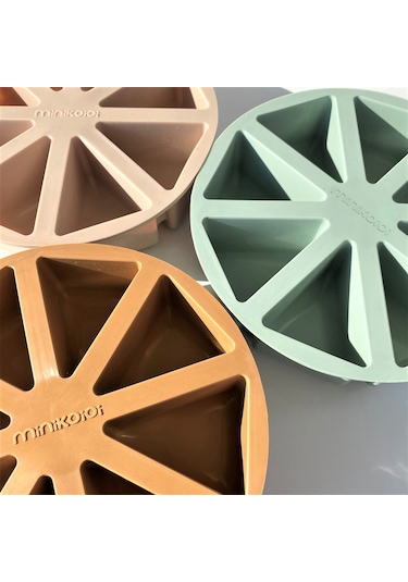 Oioi Slices Kek Kalıbı - Woody Brown Kahverengi