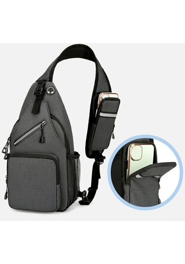 Fortunelane Yeşil Su Geçirmez Kumaş Çanta - 2023 Yeni Moda Erkek Kadın Çapraz Çanta, Seyahat Outdoor Çalışma Spor Kol Çantası Açı Açık Yeşil