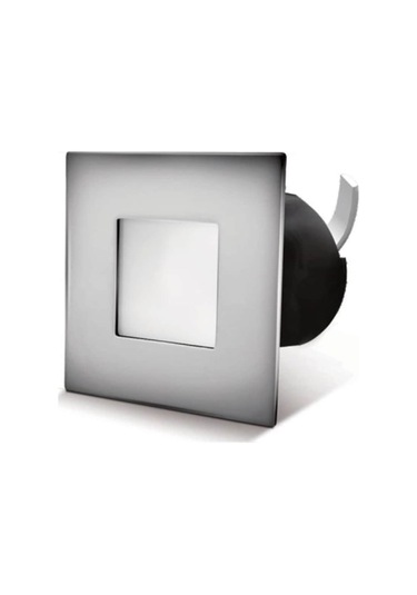 3W Kare Merdiven Armatürü Mavi Beyaz