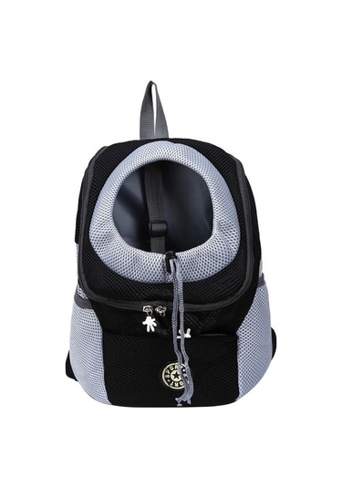 Samdoo Köpek Sırt Çantası, Orta Boy Siyah, Nispeten Konforlu Ve Havalandırmalı, Dışarı Çıkışlar İçin Drawstring Tasarımı