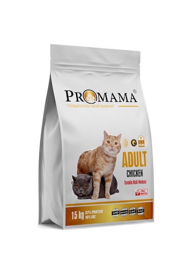 Promama Tavuklu Yetişkin Kedi Maması 15 KG