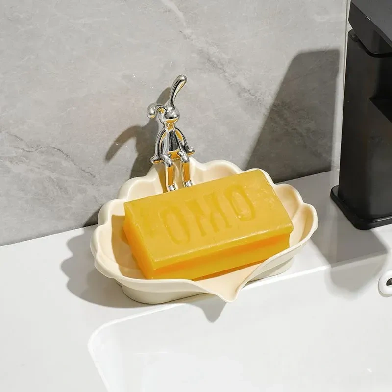 Kosona Abs Plastik Sabun Dağıtıcı, Modern Banyo/mutfak İçin, Kolay Doldurulabilir, Dayanıklı Beyaz, 1 Adet Krem