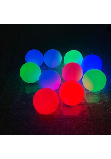 Havuz Yüzen Top Işık Karartma Rgbw 16 Renk Bahçe, Yard Dekor İçin Led Işık Çok Renkli