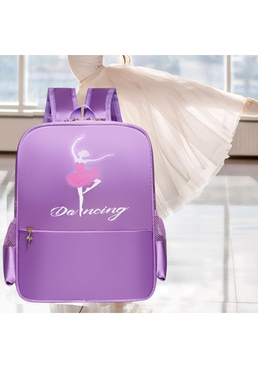Suntek Bale Dans Sırt Çantası Sıradan Sevimli Ayakkabı Menekşe Dans Menekşe