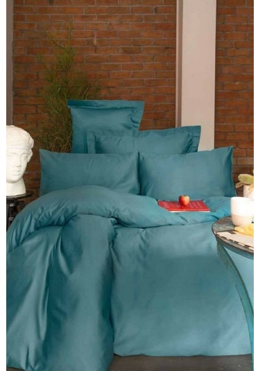 İssimo Ranforce Simply Fitted Çarşaf 120 200 Cm Gümüş Mavi - Mavi