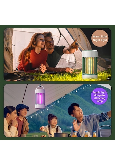 Elektrik Şoku Usb Sivrisinek Katil Lamba, Antimosquito Işık, Şarj Edilebilir Zapper