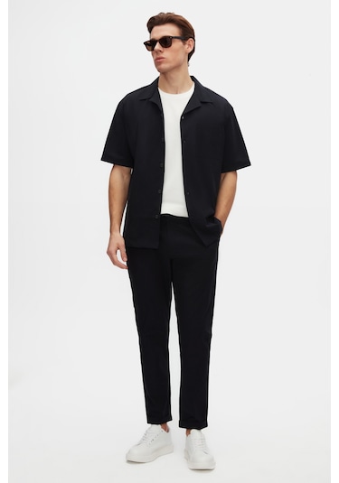 Twn Slim Fit Ekru Baskılı T-shirt 4ec14ort12025 Ekru