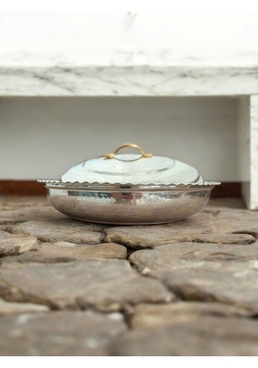 Modabakir Bakır Karnıyarık Tencere Pilav Tencere